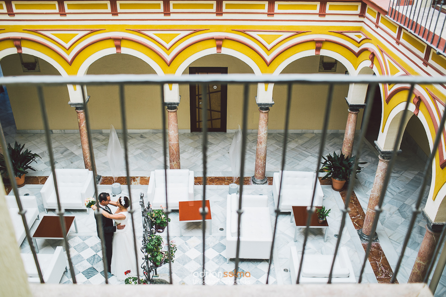 boda en hotel palacio arizon sanlucar